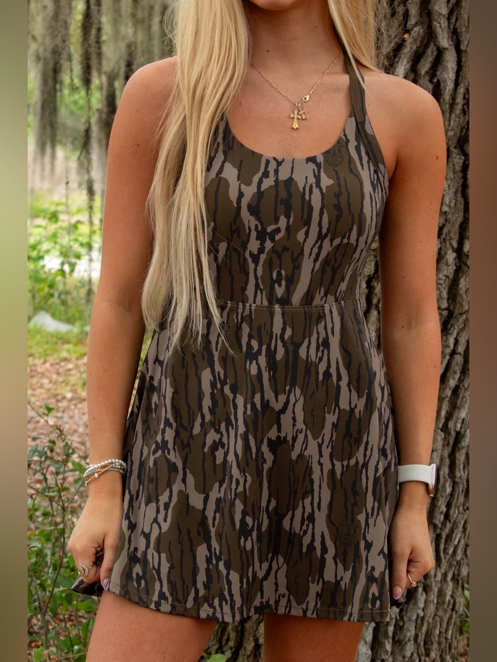 NEW DELTA ACTIVE DRESS | MOSSY OAK BOTTOMLAND CAMO